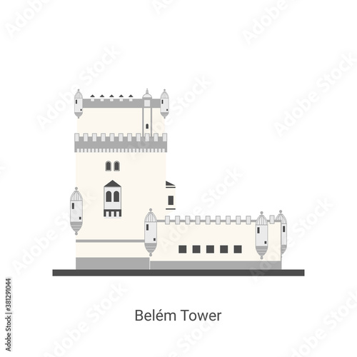 Tower of Belem in Lisbon, P...