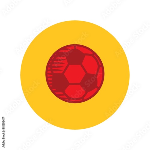 Illustration of football.