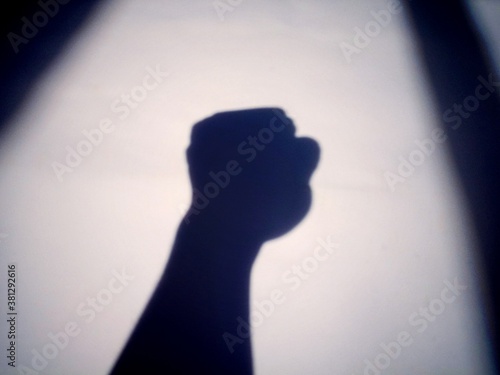 silhouette of a person
