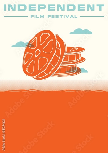 independent film festival poster design