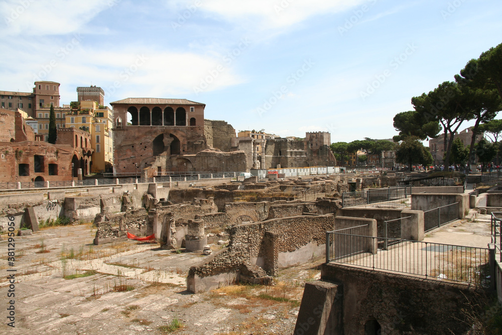 Ruinen Viertel in Rom