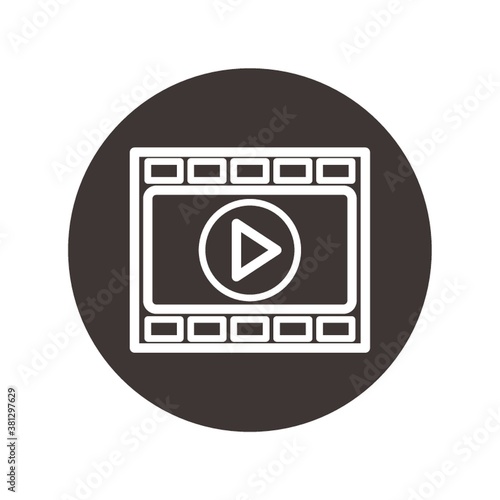 video play icon