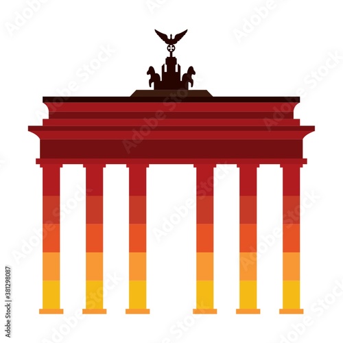 The brandenburg gate