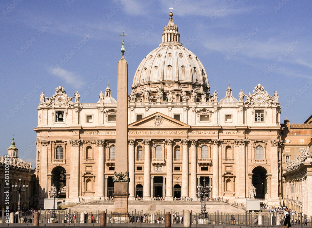 Fototapeta premium Petersdom in Rom