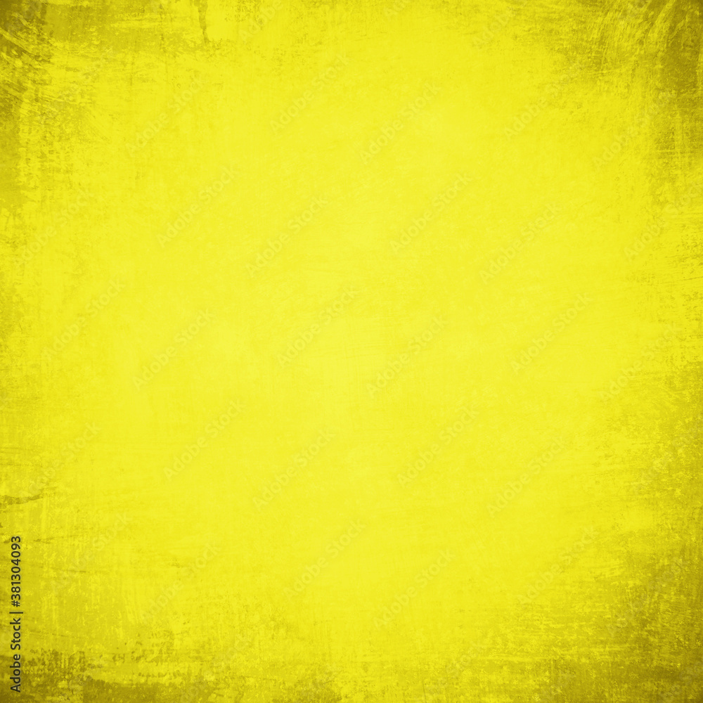 Yellow grunge wall for texture background Yellow grunge wall for texture background