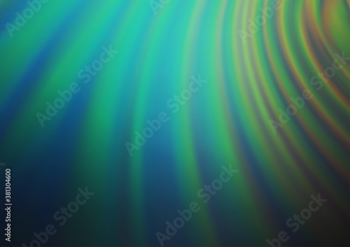 Light Blue, Green vector abstract bright background. An elegant bright illustration with gradient. The blurred design can be used for your web site.