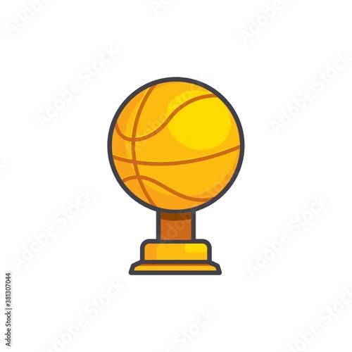 Wallpaper Mural basketball trophy Torontodigital.ca