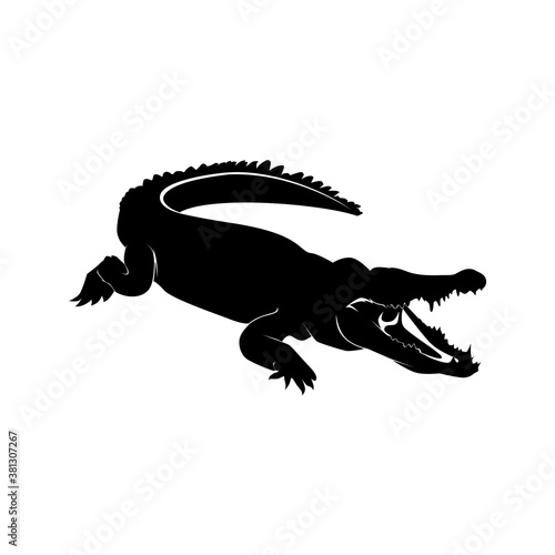 Crocodile Logo Template Design Vector