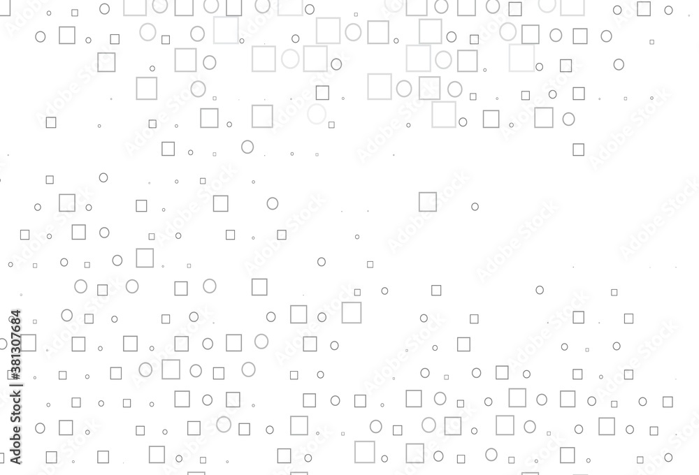 Light Silver, Gray vector backdrop with dots, spots, cubes. Light Silver, Gray vector backdrop with dots, spots, cubes.