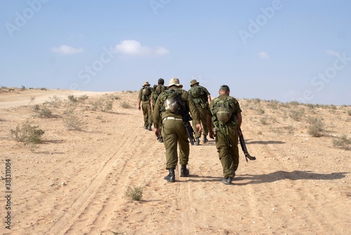 Israeli Army military exercise