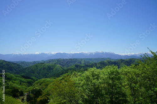 View the Northern Alps of Japan