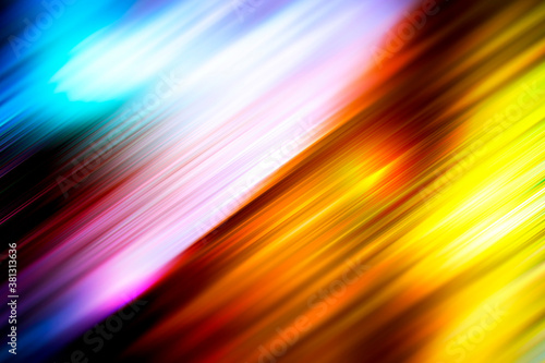 Rainbow color background with a sense of speed 0929