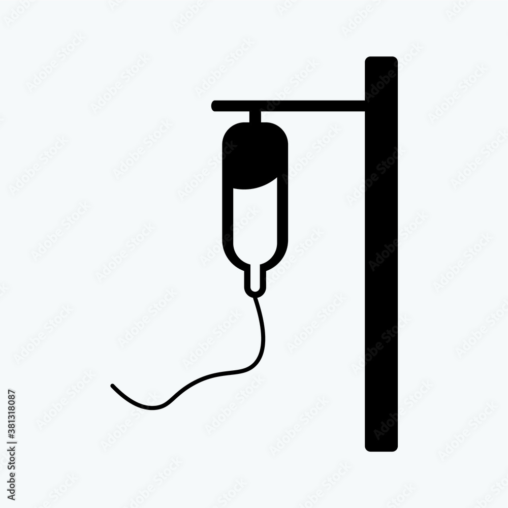 infuse icon vector. medical drip icon. icon black infuse icon vector. medical drip icon. icon black