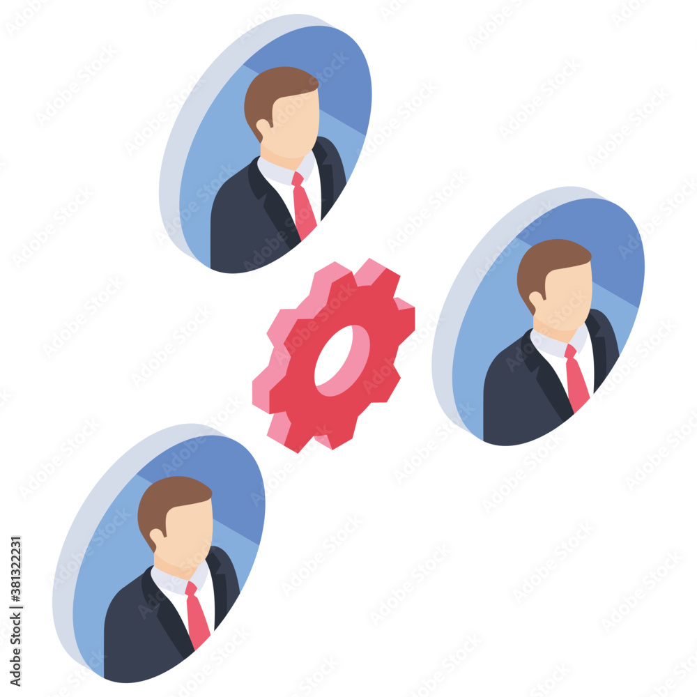 Time management icon, isometric design.
Time management icon, isometric design.