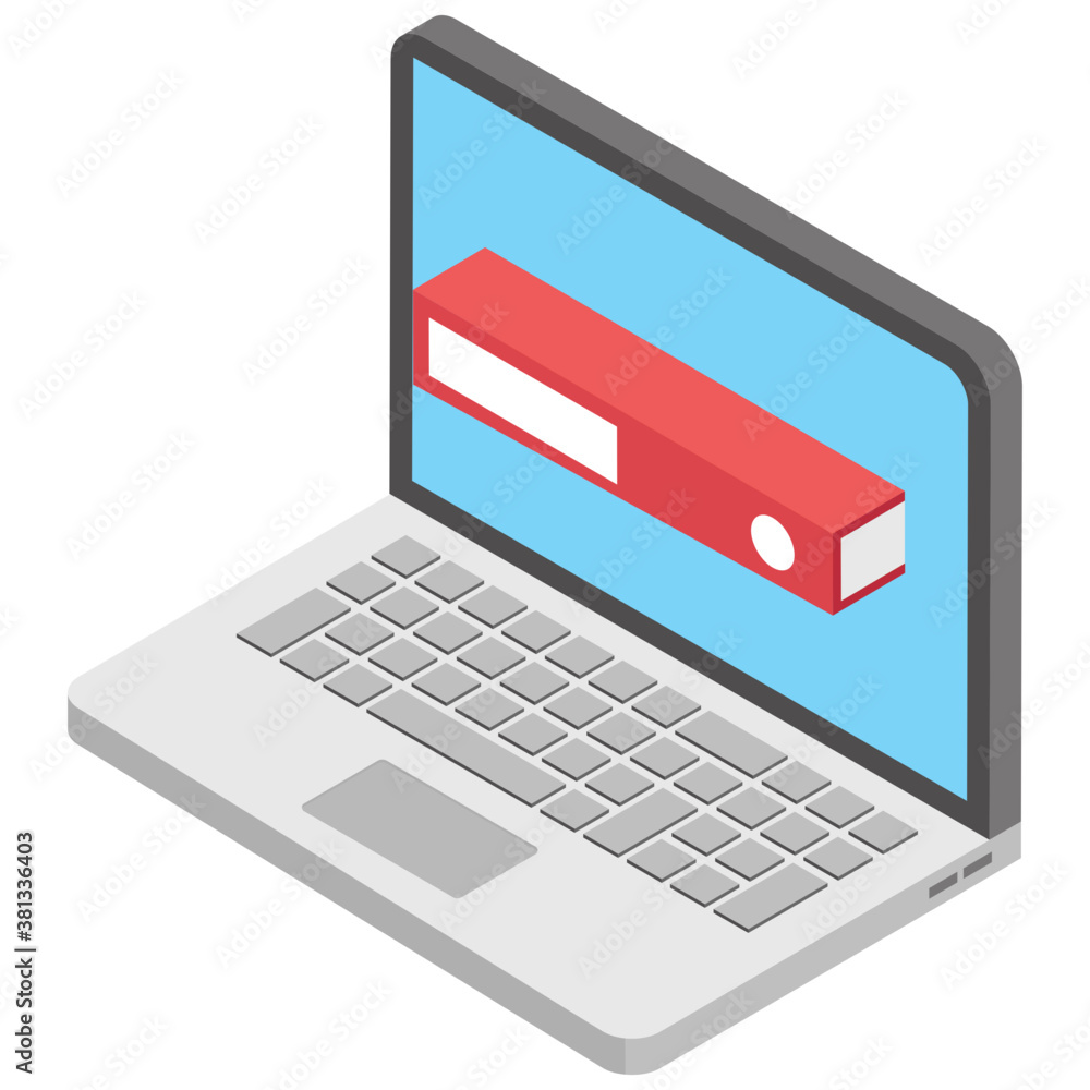 Isometric icon vector of computer files
Isometric icon vector of computer files