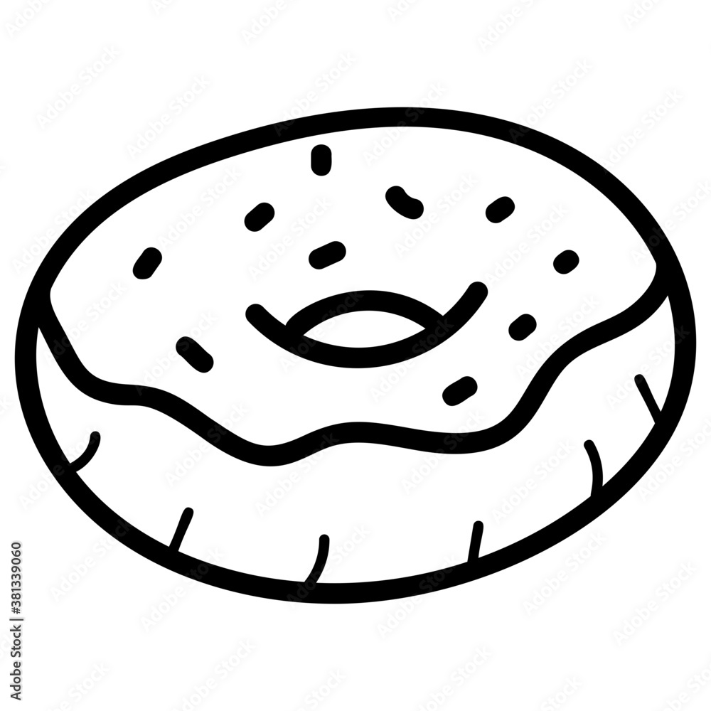 Doughnut Vector Design 
