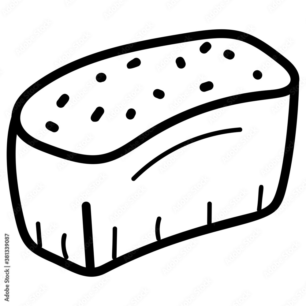 Breakfast Bread Vector 