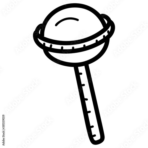 Lollipop Vector Drawing 