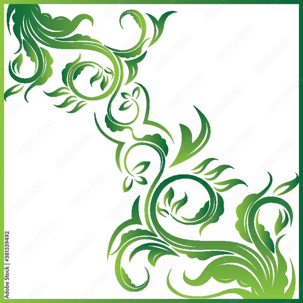 floral motif design