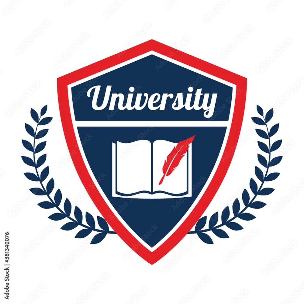university badge design