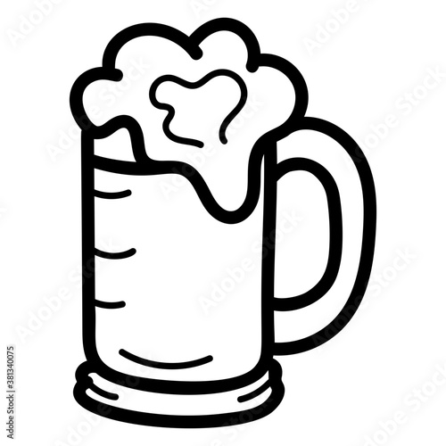 Beer Mug Vector 