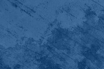 Elegant atlantic blue colored dark Concrete textured cool grunge abstract background with roughness and irregularities. 2021 color trend concept.