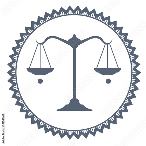 Law firm badge design