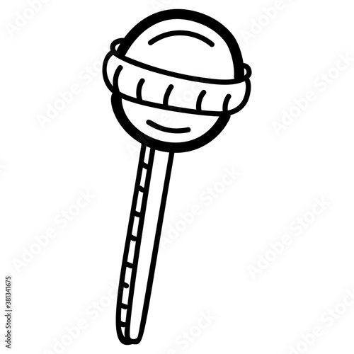 Lollipop Vector Drawing 