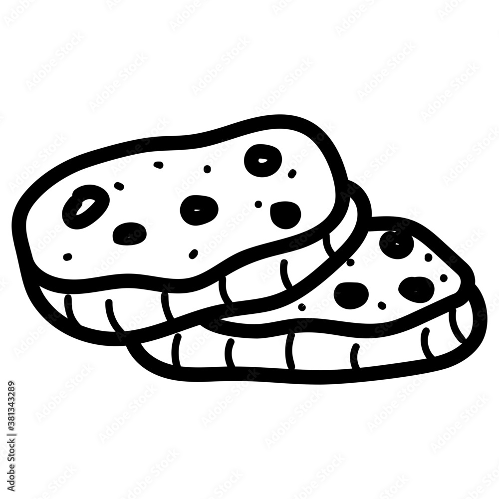 Garlic Bread Vector Garlic Bread Vector