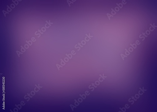 Dark violet blurred empty background with formless vignette.