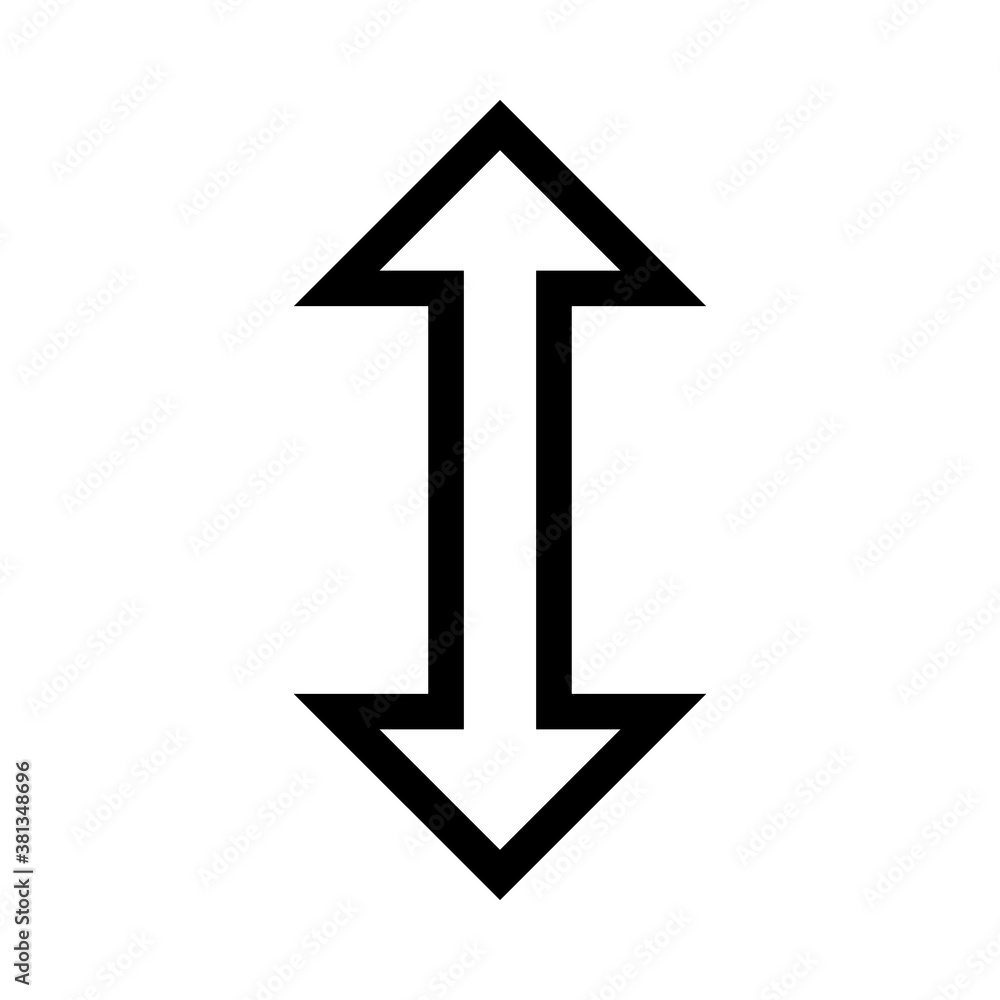 Arrow pointer cursor icon v9. Internet flat icon symbol for applications. Arrow pointer cursor icon v9. Internet flat icon symbol for applications.