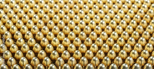 9mm pistol bullets surface background and texture photo