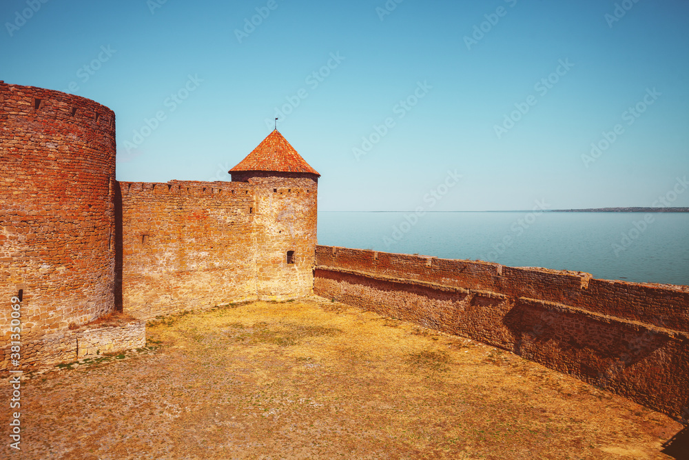 Ancient Akkerman fortress in Bilhorod-Dnistrovskyi city in Odessa region. Ukraine Ancient Akkerman fortress in Bilhorod-Dnistrovskyi city in Odessa region. Ukraine