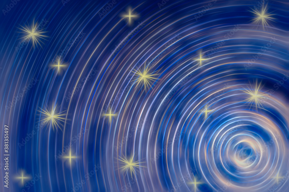 Abstract blue background with white stars Abstract blue background with white stars
