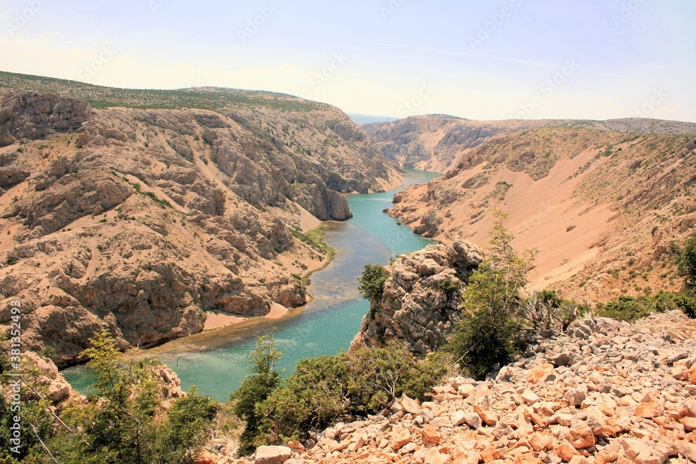 nature of the Zrmanja river, Croatia nature of the Zrmanja river, Croatia