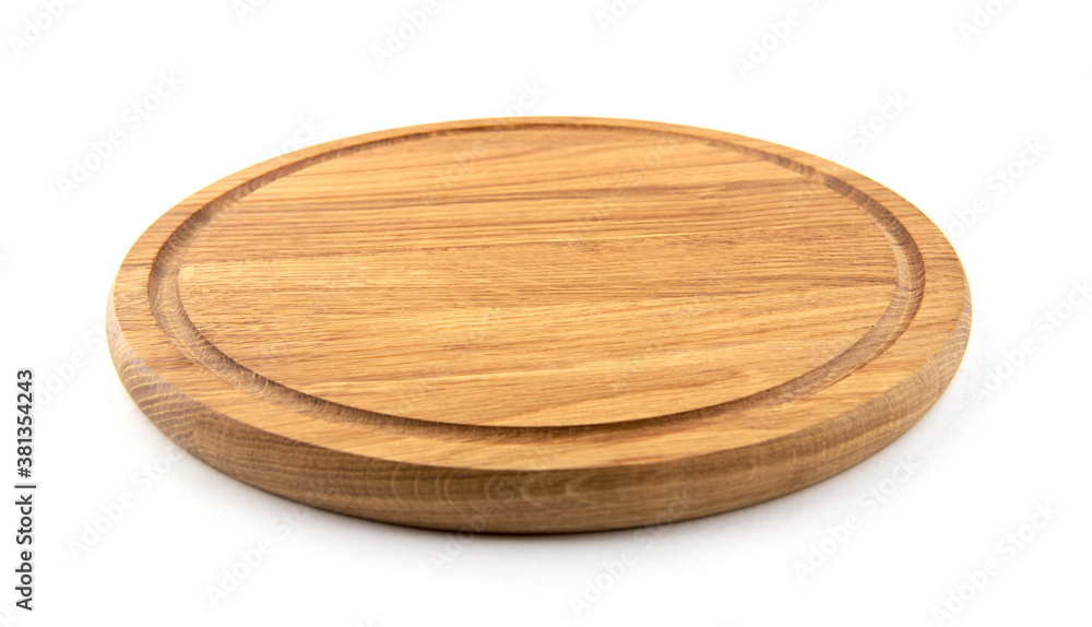 Pizza board isolated on white background. Pizza board isolated on white background.