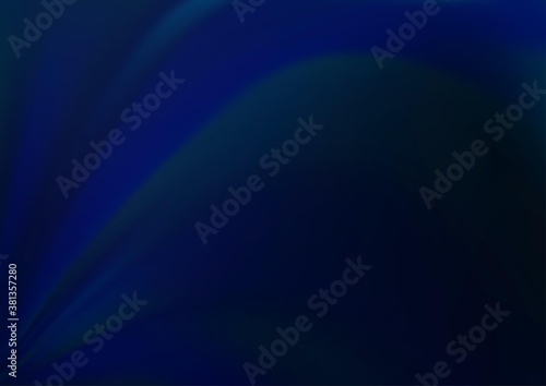 Dark BLUE vector abstract bright template. Modern geometrical abstract illustration with gradient. A completely new design for your business.