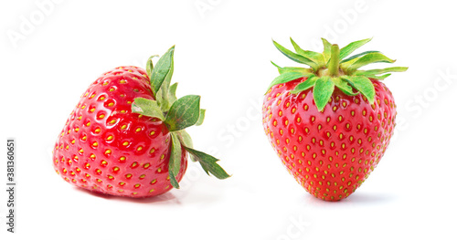 Strawberry isolated on white background