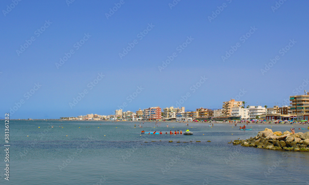 Fototapeta premium Gran Playa, Santa Pola, España