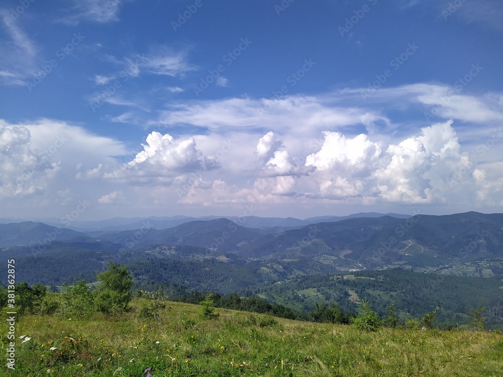 Obraz premium landscape with clouds