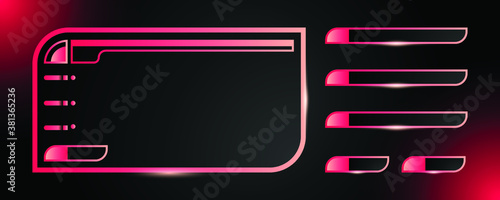 Twitch stream panels pack design