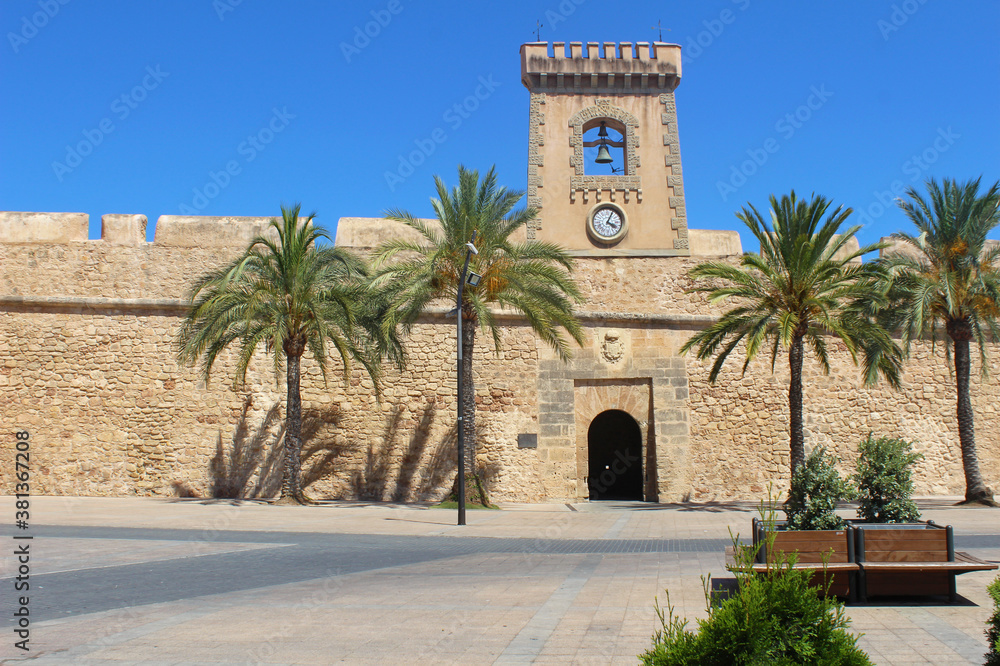 Castillo Fortaleza de Santa Pola, España