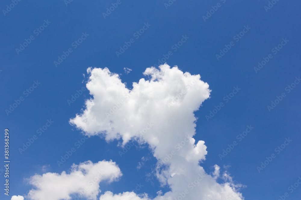 Blue sky and white cloud Blue sky and white cloud