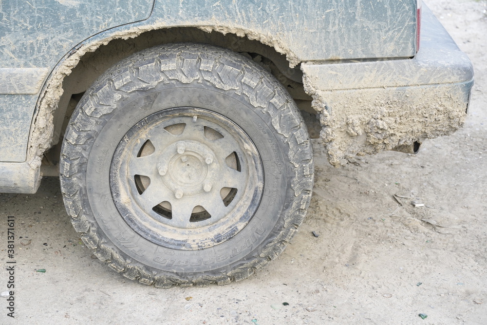 Offroad dirty Wheel