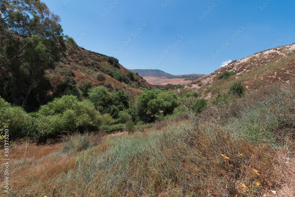 Landscape with sky and clouds. Landscape with sky and clouds.
