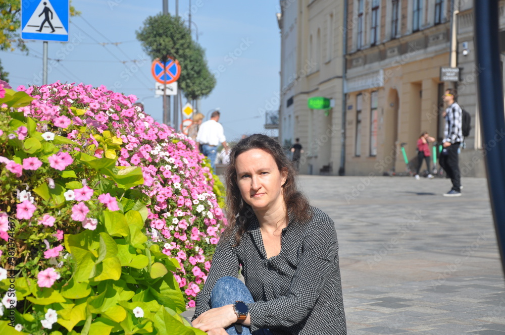 Fototapeta premium Lublin. Poland, Walk in the old town.