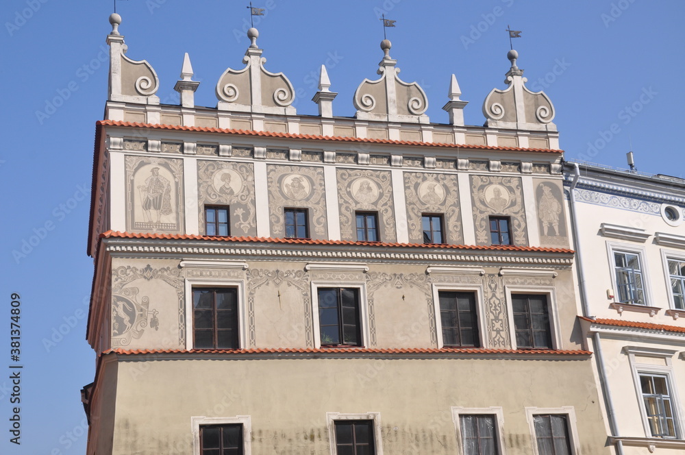 Lublin. Poland, Walk in the old town.