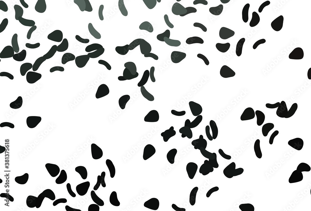 Light Black vector texture with random forms. Light Black vector texture with random forms.