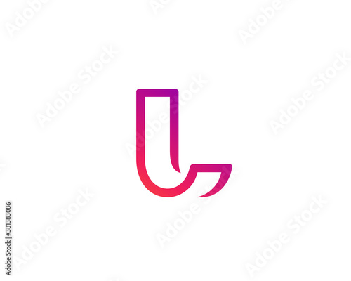 Letter L logo icon design template elements