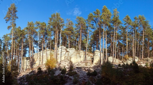 Mastale rockies or Toulovcovy mastale sandstone rockies photo